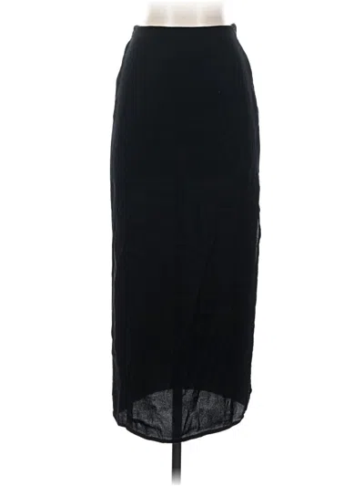 Pre-owned Reformation Formal Skirt In Black