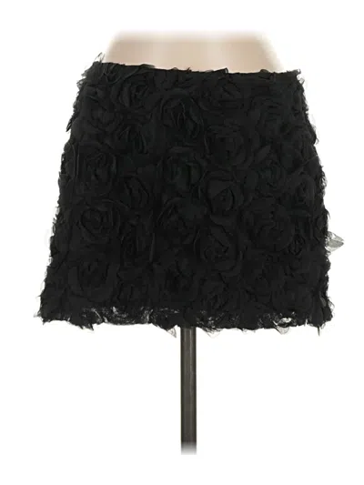 Pre-owned Reformation Formal Skirt In Black