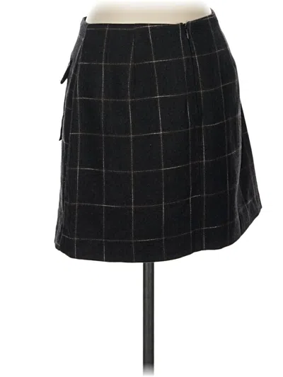 Pre-owned Reformation Formal Skirt In Black