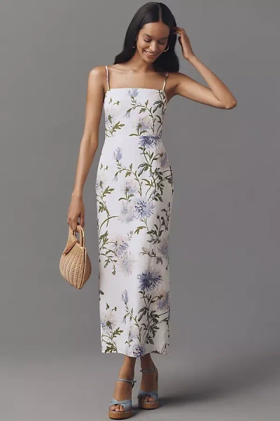 REFORMATION FRANKIE LINEN MAXI DRESS