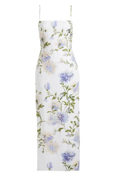 REFORMATION REFORMATION FRANKIE PRINT LINEN DRESS