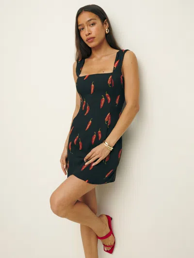 Reformation Gabin Dress In Hot Sauce