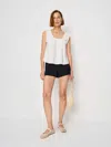 Reformation Gale Mid Rise Bias Short In Black