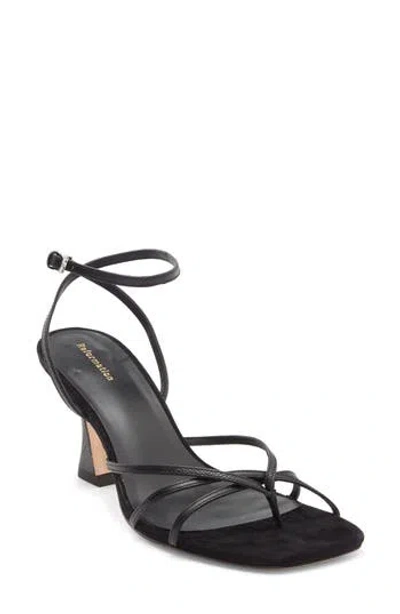 Reformation Gen Heeled Sandal In Black
