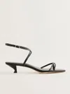 REFORMATION GEORGIA KITTEN HEELED SANDAL