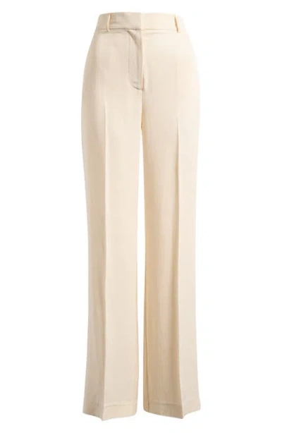 Reformation Gisele High Waist Pants In White