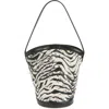 Reformation Giuliana Bucket Bag In Brown