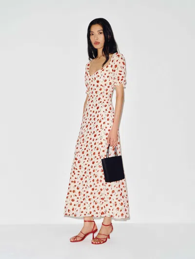 Reformation Gloria Dress Ivory 8 In White