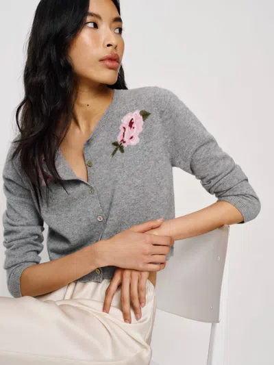 Reformation Gracie Cashmere Crew Cardigan