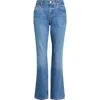 Reformation Greer Straight Leg Jeans In Gray
