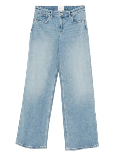 Reformation Greta Jeans In Blue