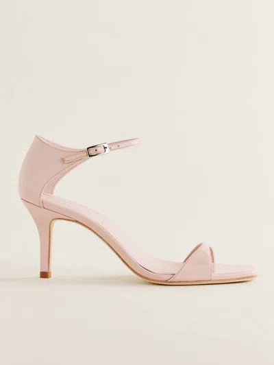 Reformation Gwen Heeled Sandal In Pink