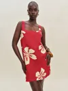 Reformation Hamley Linen Dress Paradise Lost