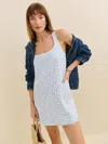 Reformation Hamley Linen Dress In Hanna