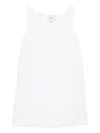 Reformation Hamley Linen Dress In White