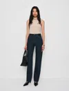 Reformation Harriet High Rise Relaxed Straight Jeans In Blue