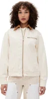 Reformation Harrison Utility Jacket Fior Di Latte In Neutral