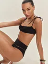 Reformation Haut De Bikini Kahiwa In Noir