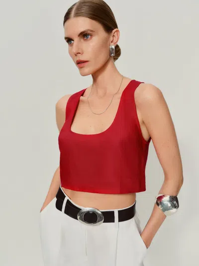 Reformation Haut En Lin Kylie