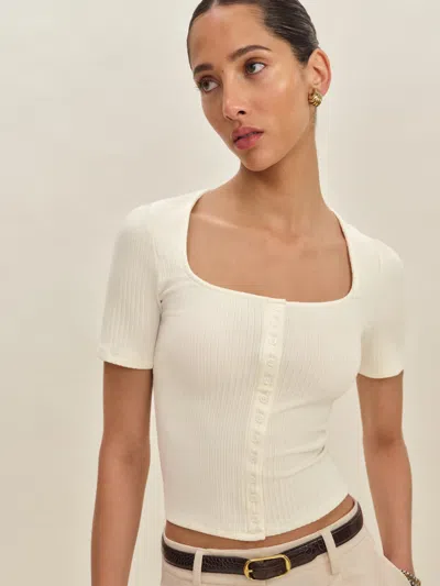 Reformation Haut En Maille Kaiden