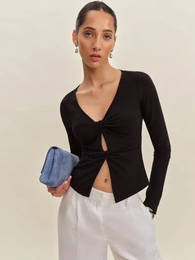 Reformation Haut En Maille Silas