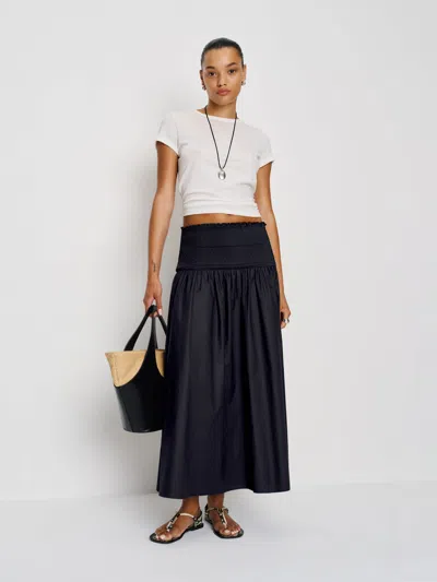 Reformation Haven Skirt In Black
