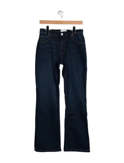 Pre-owned Reformation High-rise Flared Jeans W/ Tags In Blue