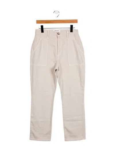 Pre-owned Reformation High-rise Straight Leg Jeans In Multi