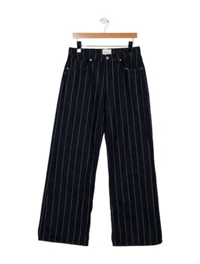 Pre-owned Reformation High-rise Wide Leg Jeans W/ Tags In Blue