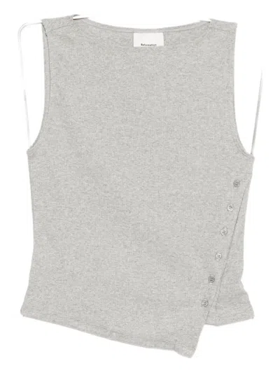 Reformation Hudson Top In Brown