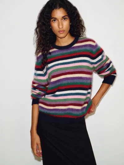 Reformation Hug Sweater Large In Multi