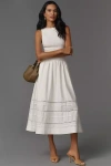 Reformation Idelle Midi Dress In White