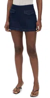 Reformation Imogen High Rise Denim Skort Marion In Marion