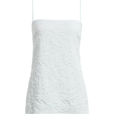 Reformation Ines Floral Top In White