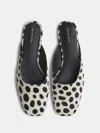 Reformation Inez Flat Mule 5.5 In Multi