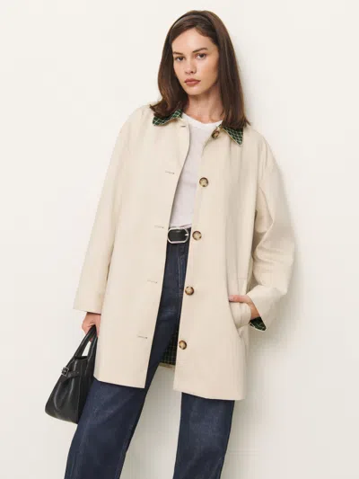 Reformation Irene Jacket In Oyster
