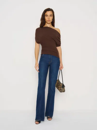 Reformation Iris Knit Top Brown Xs