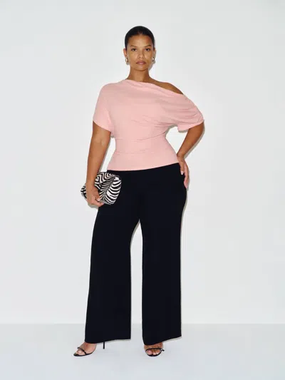 Reformation Iris Knit Top Es Pink 2x
