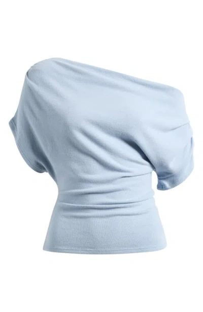 Reformation Iris One-shoulder Knit Top In Multi