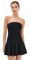 Reformation Isabeli Linen Dress In Black