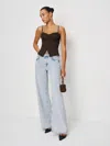 Reformation Italiana Top In Brown