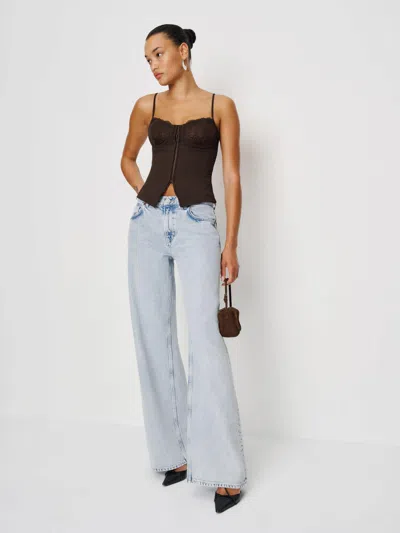 Reformation Italiana Top In Brown