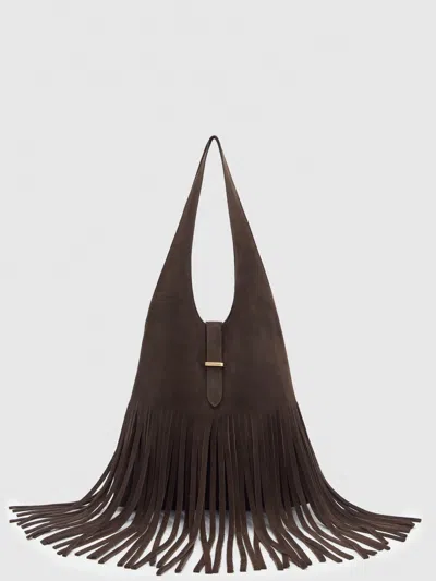Reformation Ivy Tote Bag In Brown