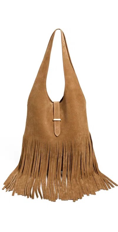 REFORMATION IVY TOTE BAG BRACCO SUEDE
