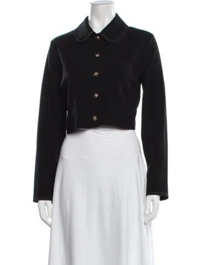 Pre-owned Reformation Jacket In Black