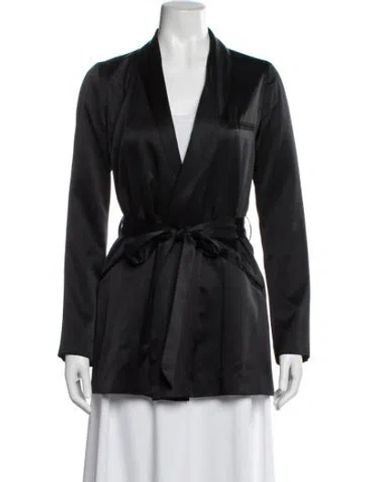 Pre-owned Reformation Jacket In Black