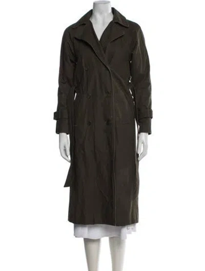 Pre-owned Reformation Jacket In Green