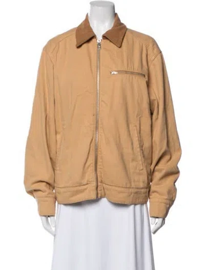 Pre-owned Reformation Jacket In Neutrals
