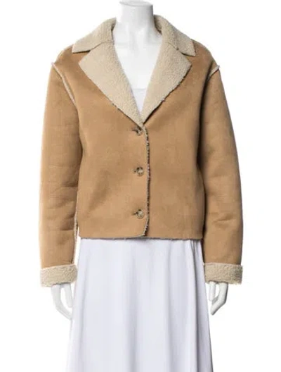 Pre-owned Reformation Jacket In Neutrals