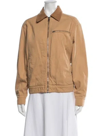 Pre-owned Reformation Jacket In Neutrals